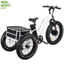 2019 New Design Fat Tire Electric Adult Tricycle